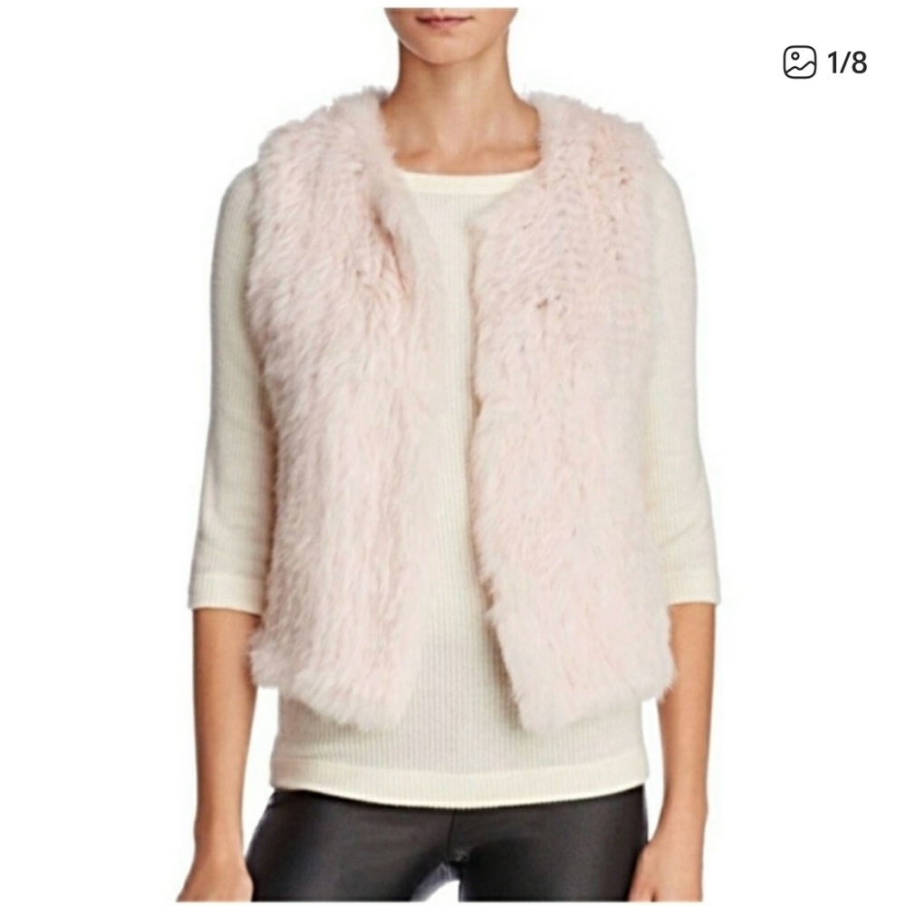 525 America Luxe Rabbit Fur Vest.